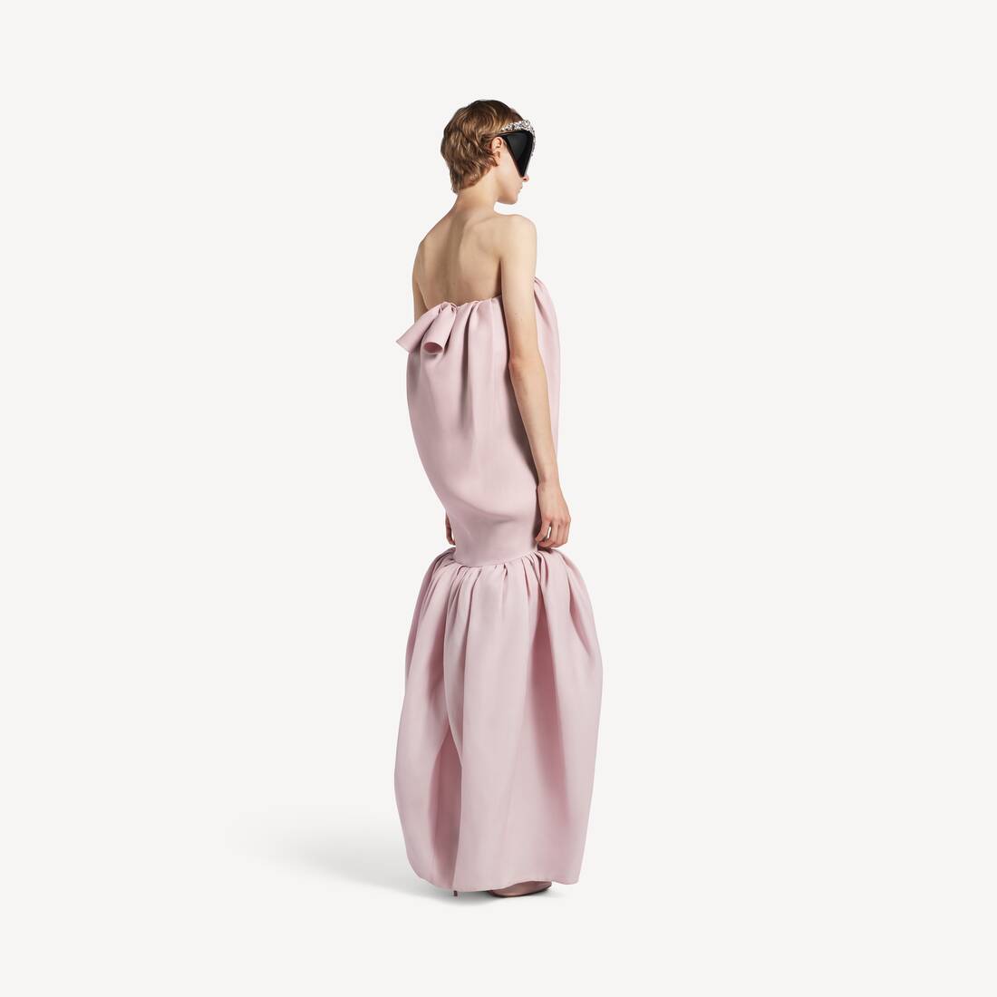 pink dress balenciaga Kim Kardashian in Pink Balenciaga SS23 Dress