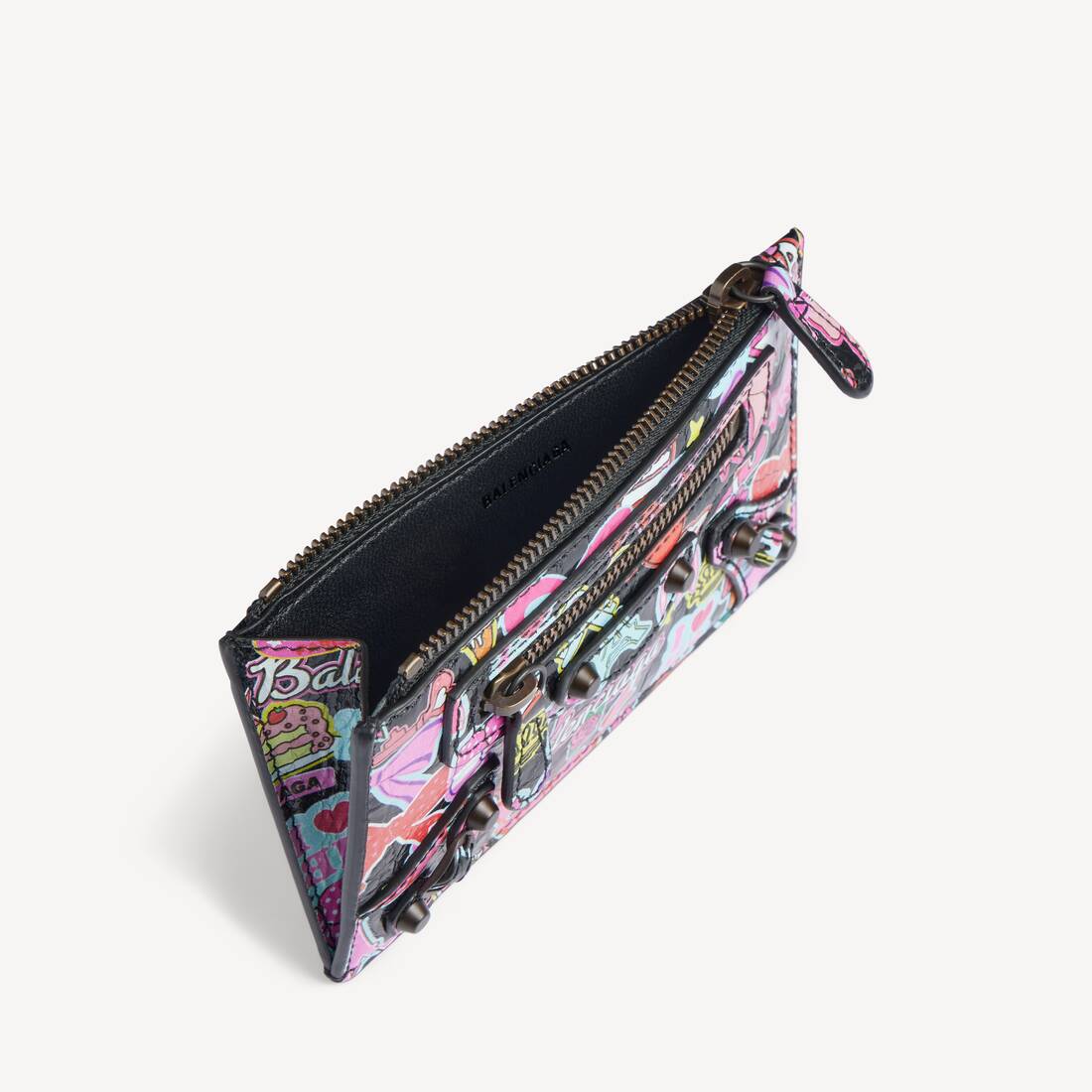 Women's Le City Long Coin And Card Holder in Black/multicolor | Balenciaga Netherlands EN - Image 3
