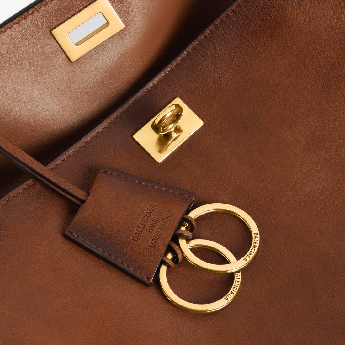 Women's Rodeo Handbag Small in Caramel | Balenciaga Kuwait EN - Image 6