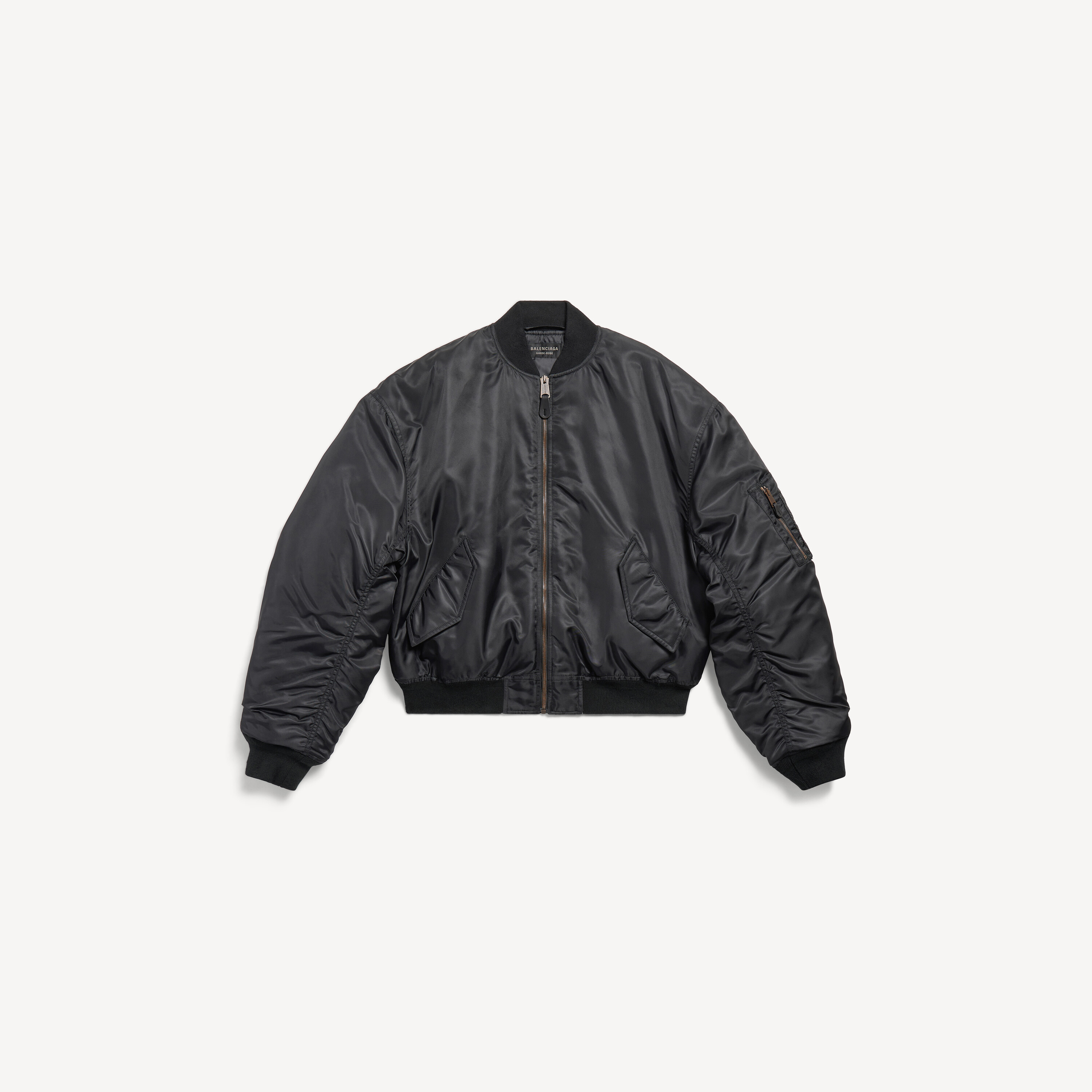 Men's Standard Bomber Jacket in Black