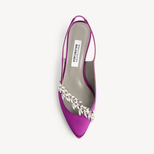 balenciaga | manolo blahnik slingback