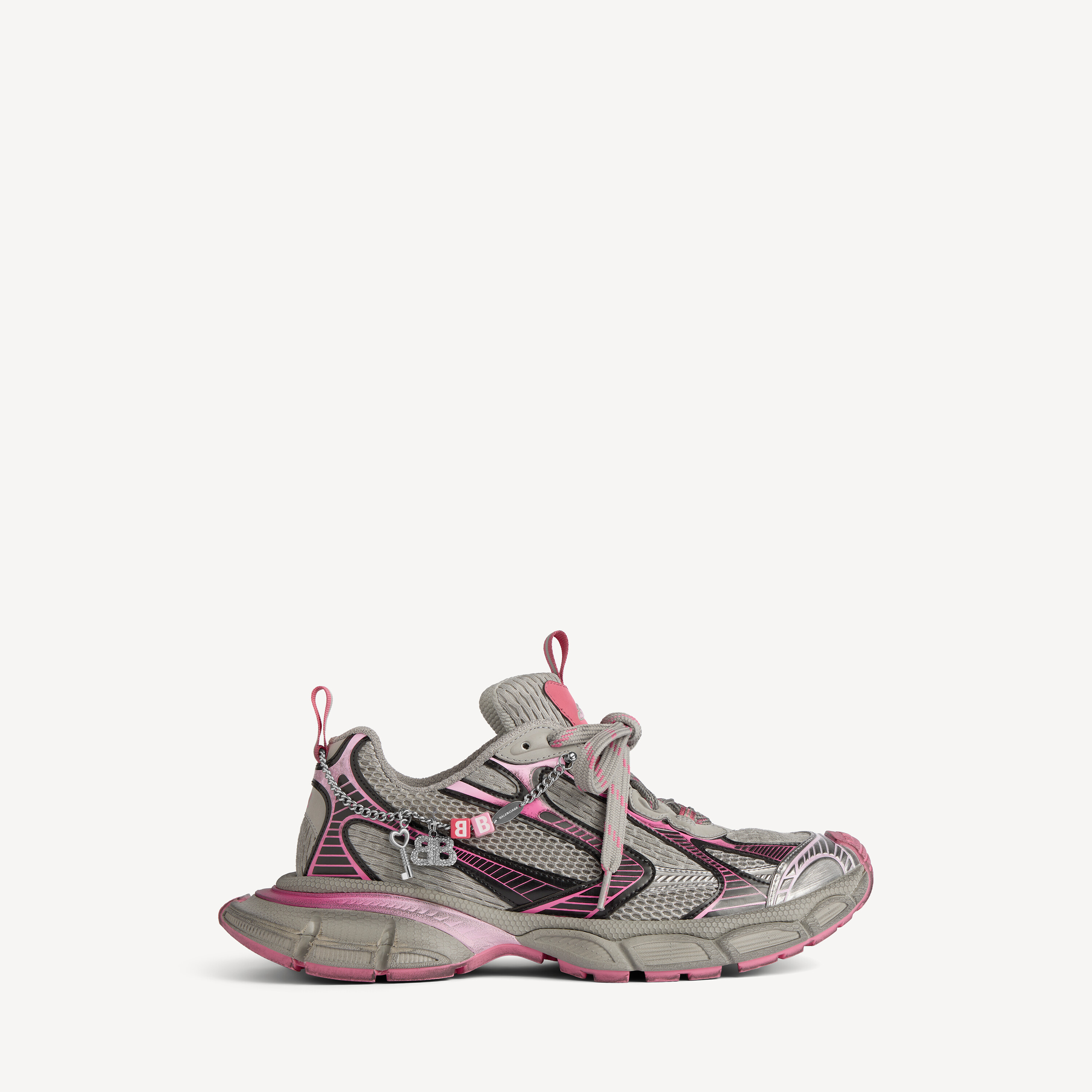 Balenciaga 3xl gradient sneaker with charms