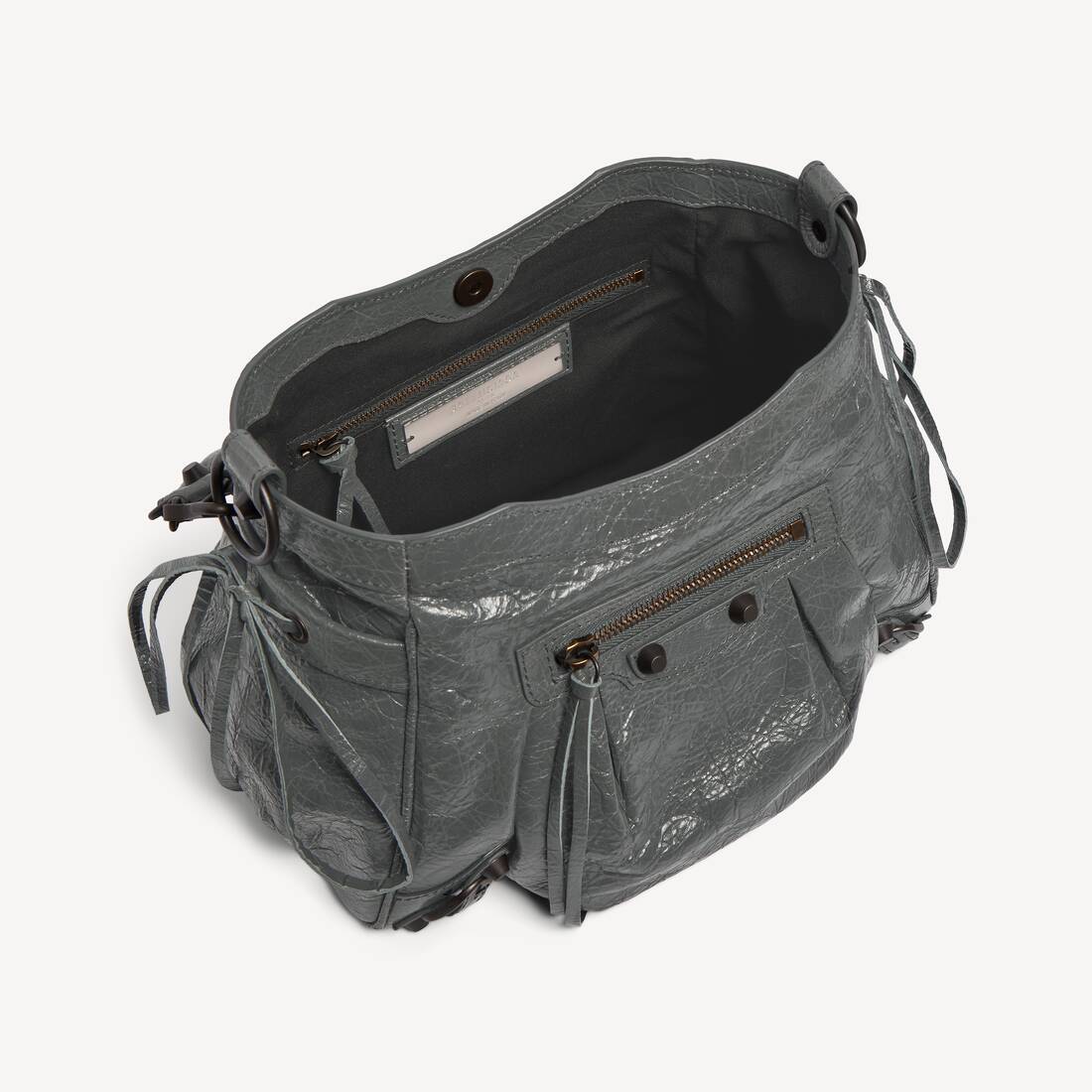 Sac Seau Le City Petit pour Femme en Roche Volcanique | Balenciaga Belgique FR - Image 5