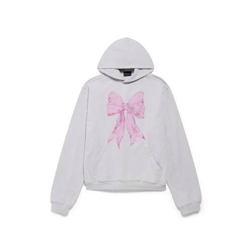 bow hoodie medium fit