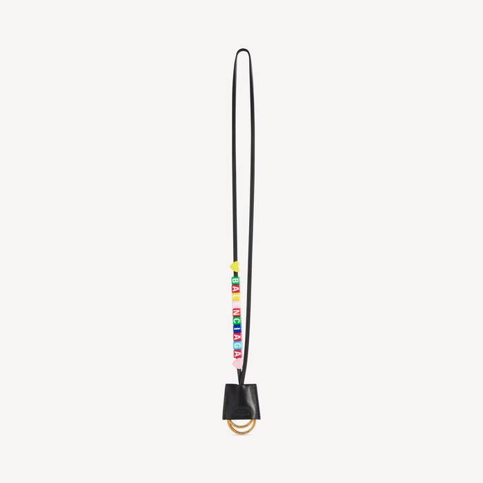 Charm/porte-cl&eacute;s Cloche Rodeo pour Femme en Noir/multicolore - Femme | Balenciaga France FR - Image 1