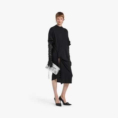 le city clutch with chain