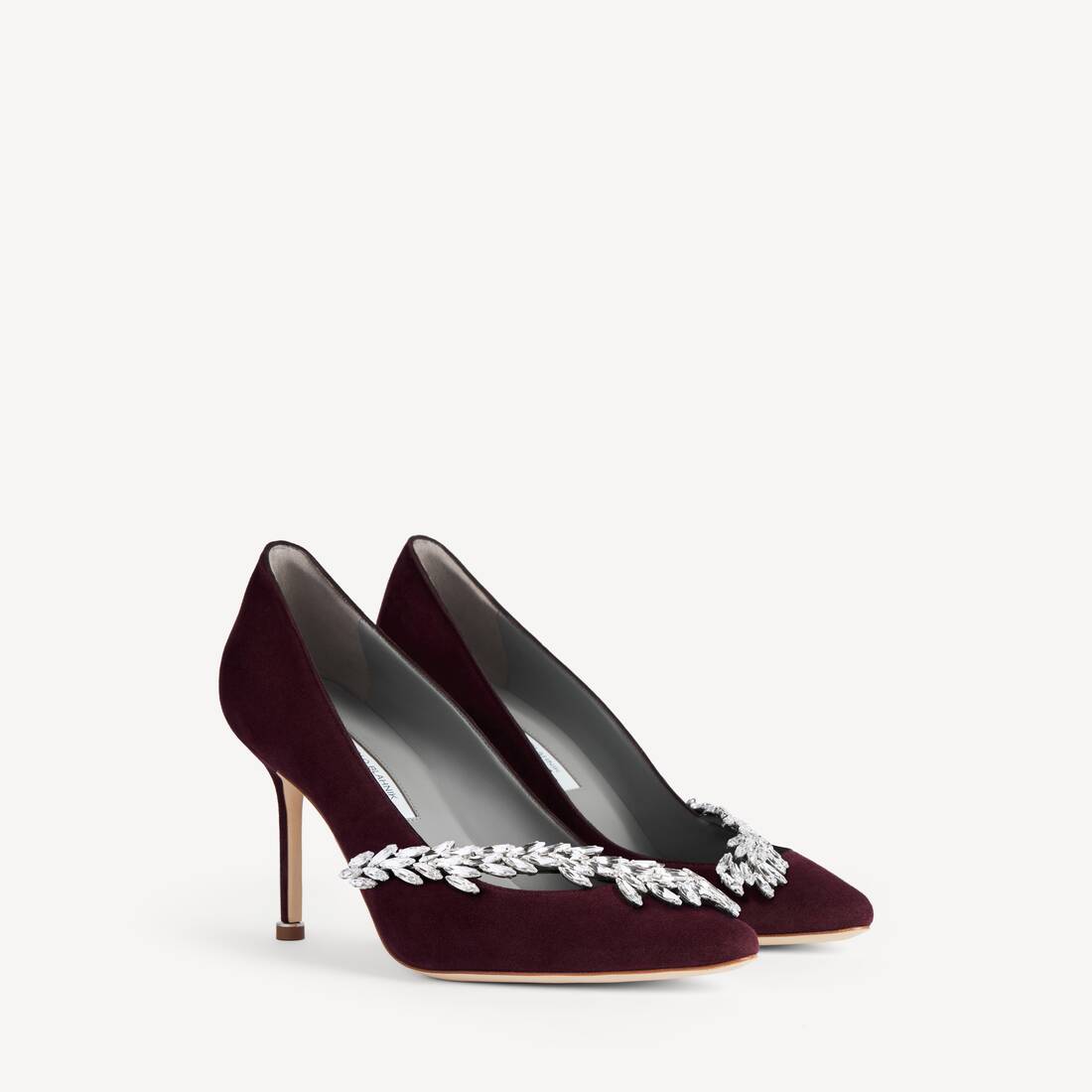 Women's Balenciaga | Manolo Blahnik Pump in Burgundy | Balenciaga Finland EN - Image 5