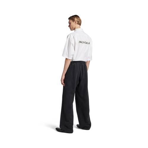 masking tape short sleeve shirt large fit