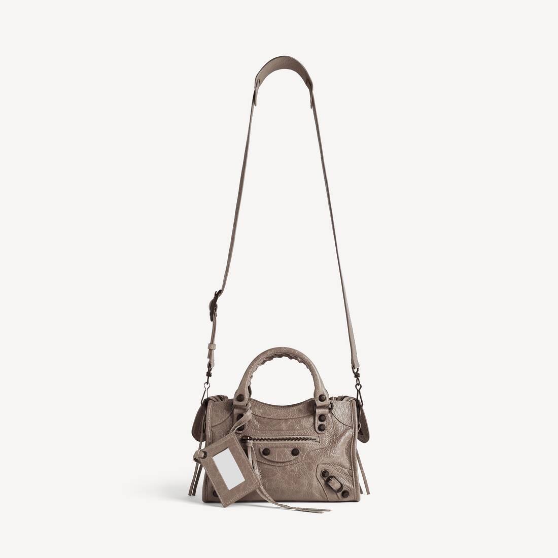 Women's Le City Bag Mini in Dark Noix | Balenciaga United Kingdom EN - Image 5