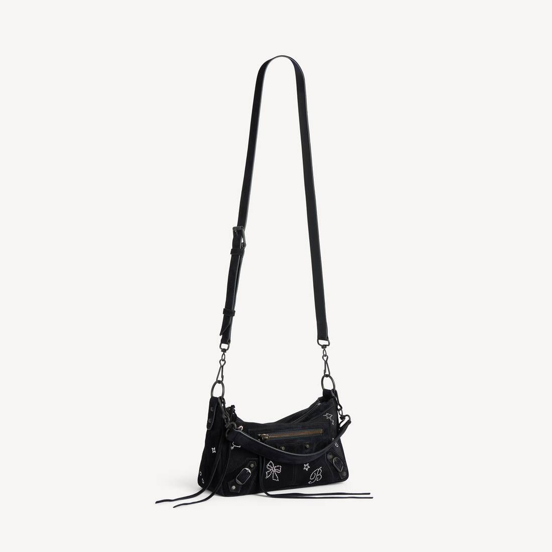 Women's Le City Moto Bag Mini in Black | Balenciaga Hong Kong SAR EN - Image 2
