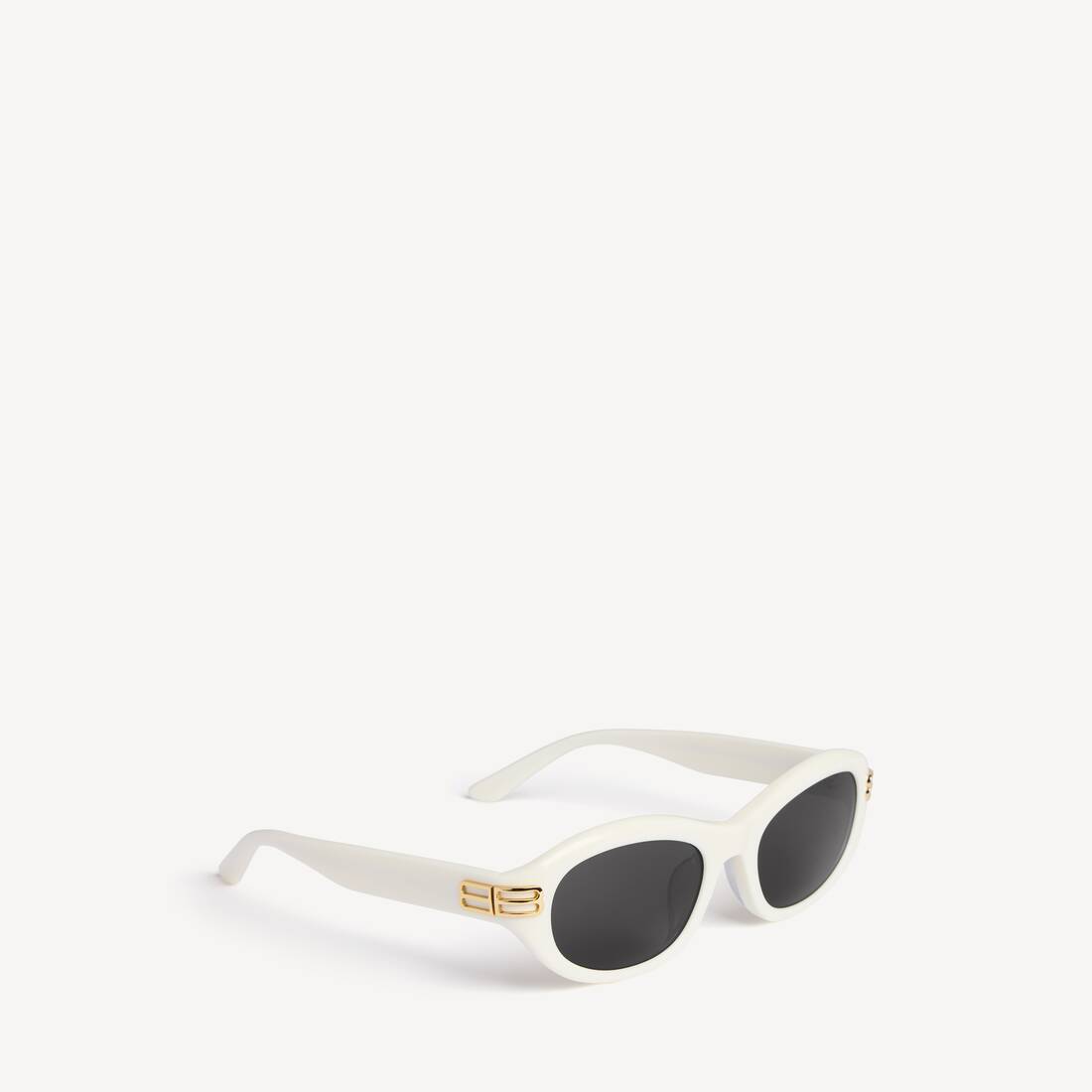 Women's Casino Round Af Sunglasses in Ivory Cream | Balenciaga United States EN - Image 3