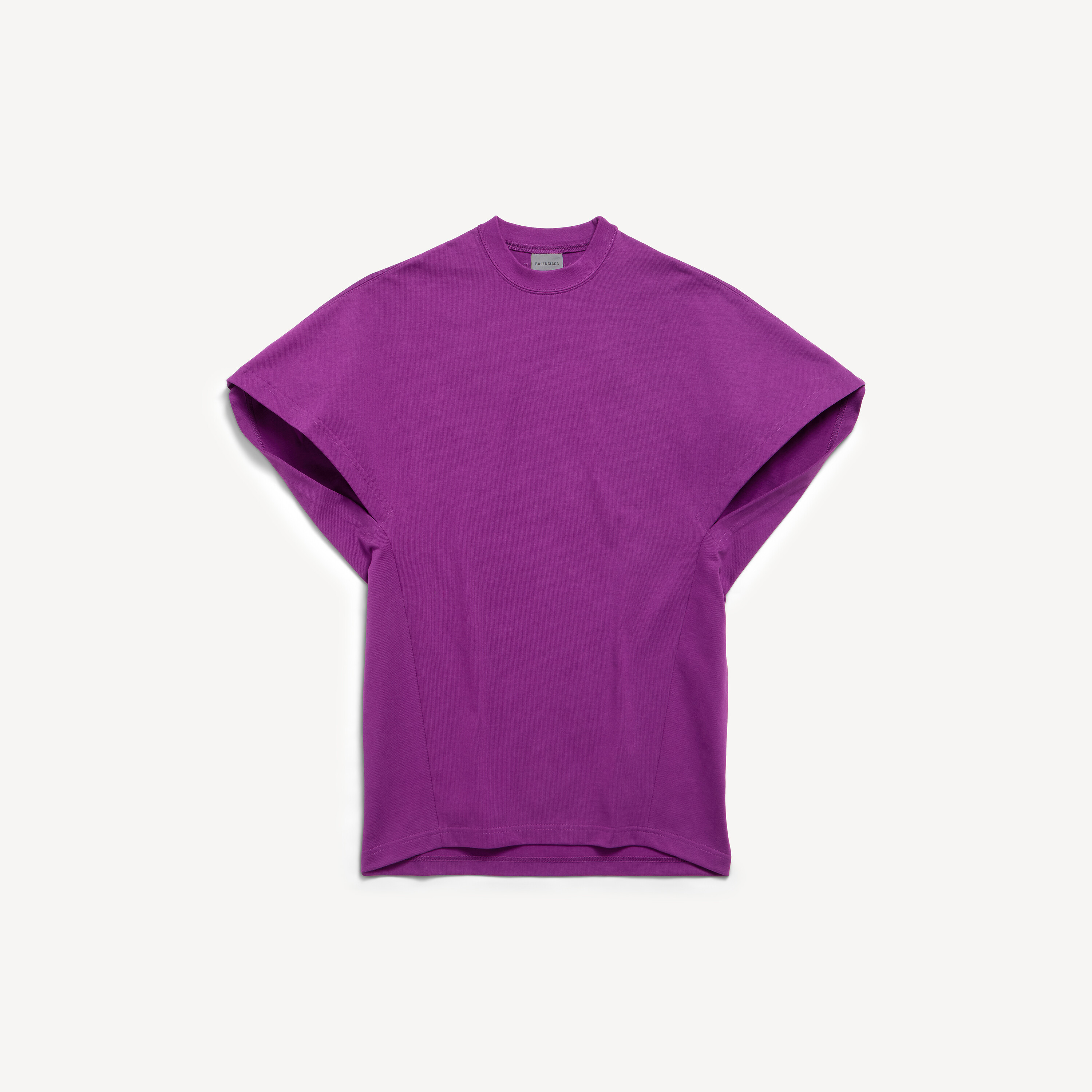 Women's Structured T-shirt in Violet