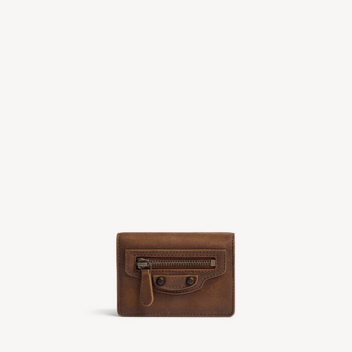 Women's Le City Mini Wallet in Caramel - Women | Balenciaga Australia EN - Image 1