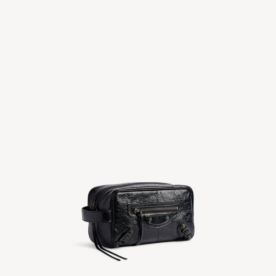 Men's Le City Toiletry Pouch in Black | Balenciaga United States EN - Image 2