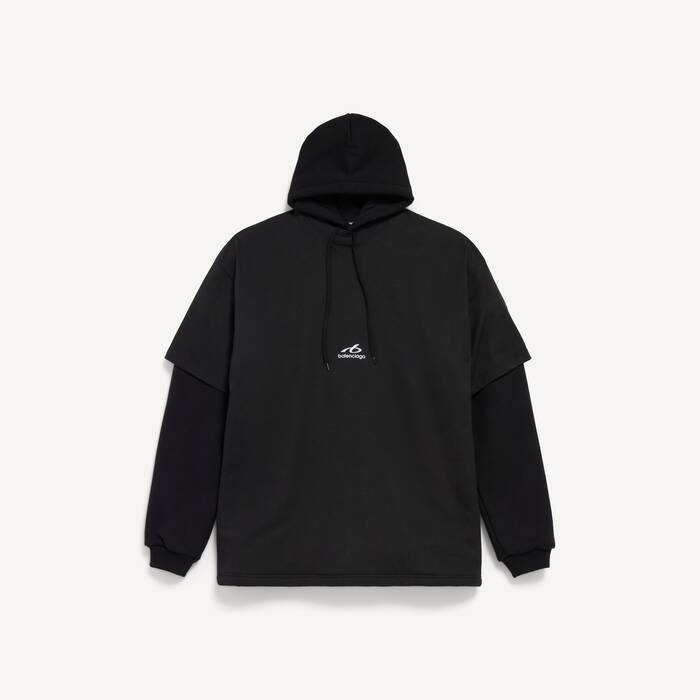 ブラック の メンズ Bodies 中綿入りレイヤードフーディ - メンズ | Balenciaga 日本 JA - Image 2