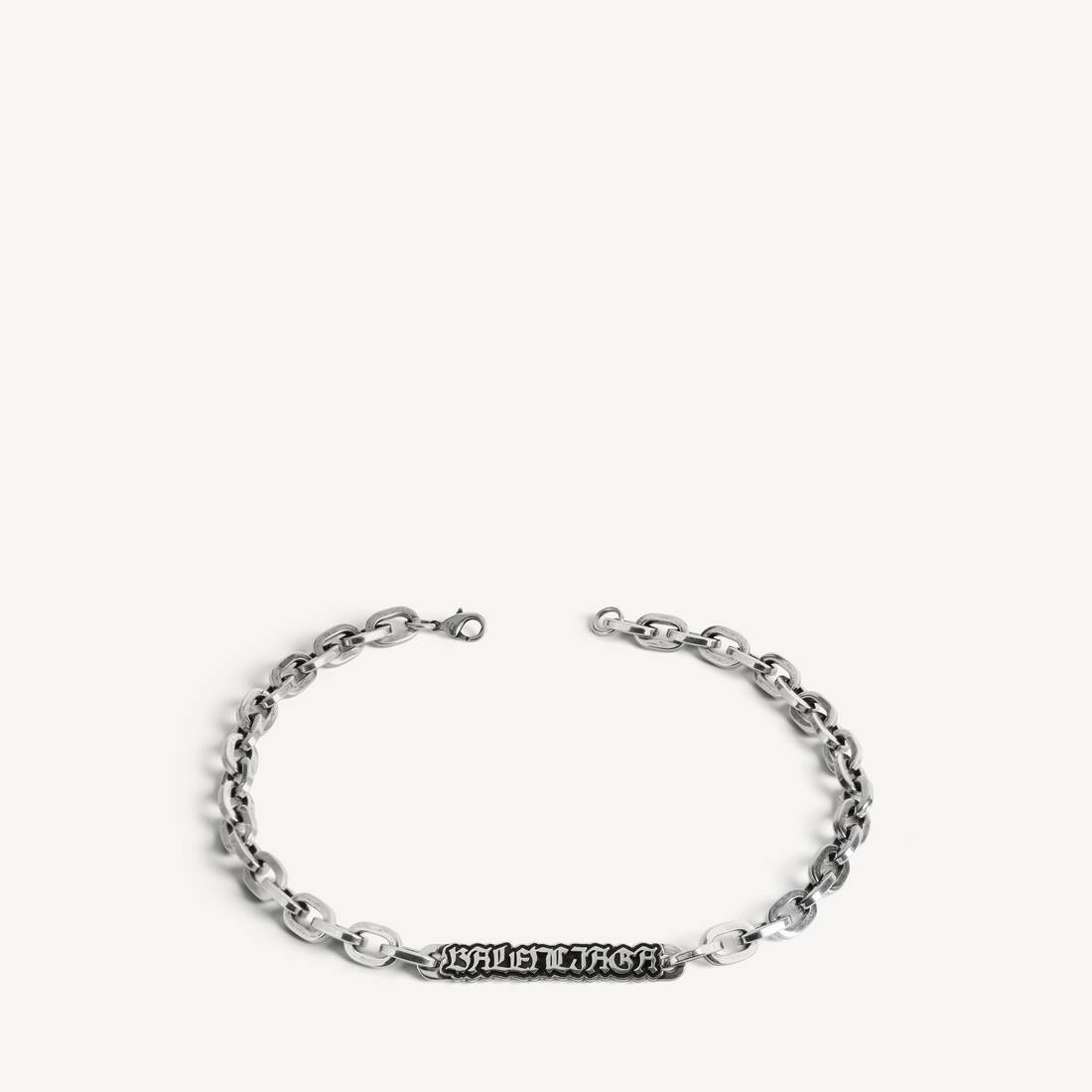 アンティークシルバー の メンズ Goth グルメットネックレス | Balenciaga 日本 JA - Image 2