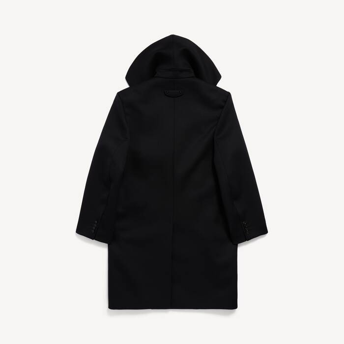 ブラック の メンズ フード付きテーラードコート  - メンズ | Balenciaga 日本 JA - Image 2