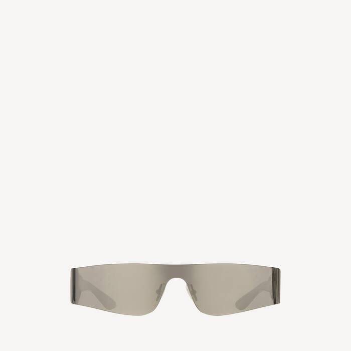 Mono Rectangle Sonnenbrille in Silber | Balenciaga &Ouml;sterreich DE - Image 1