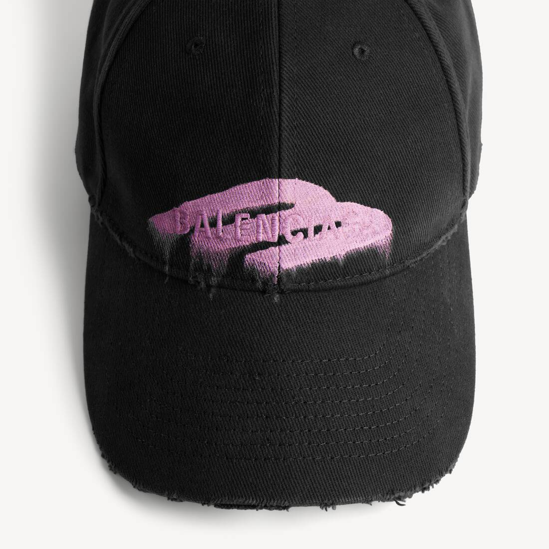 Women's Wet Brush Cap in Black | Balenciaga Poland EN - Image 4