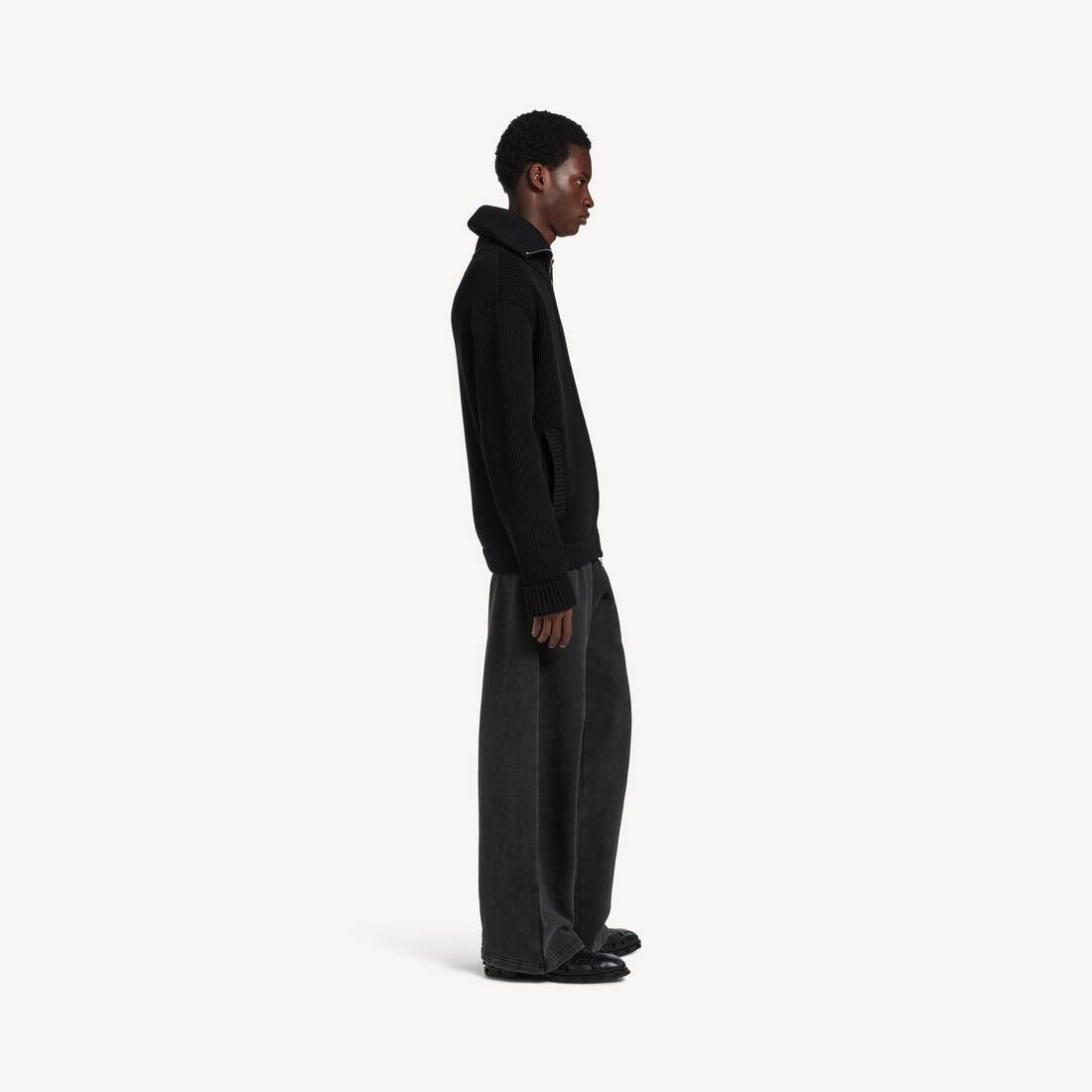 フェードブラック の メンズ Balenciaga Back オーバーサイズ バギースウェットパンツ | Balenciaga 日本 JA - Image 3