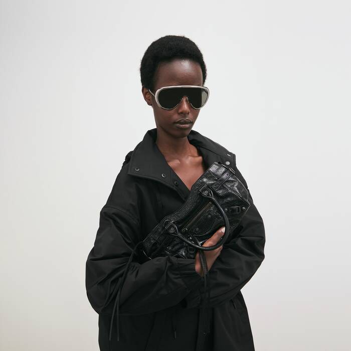 Women's Le City Bag East-west Mini in Black - Women | Balenciaga Netherlands EN - Image 2
