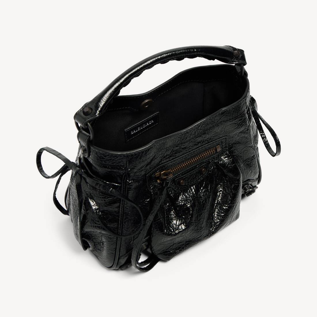 Bolso Cubo Le City Nano para Mujer en Negro | Balenciaga Espa&ntilde;a ES - Image 5
