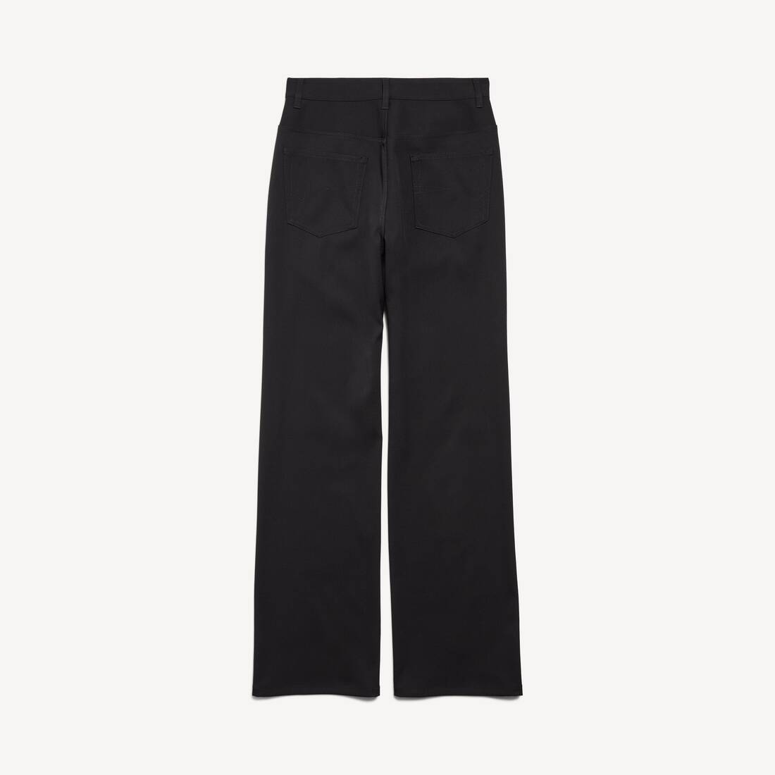 Women's Straight Fit Tailored Pants in Black | Balenciaga Germany EN - Image 2