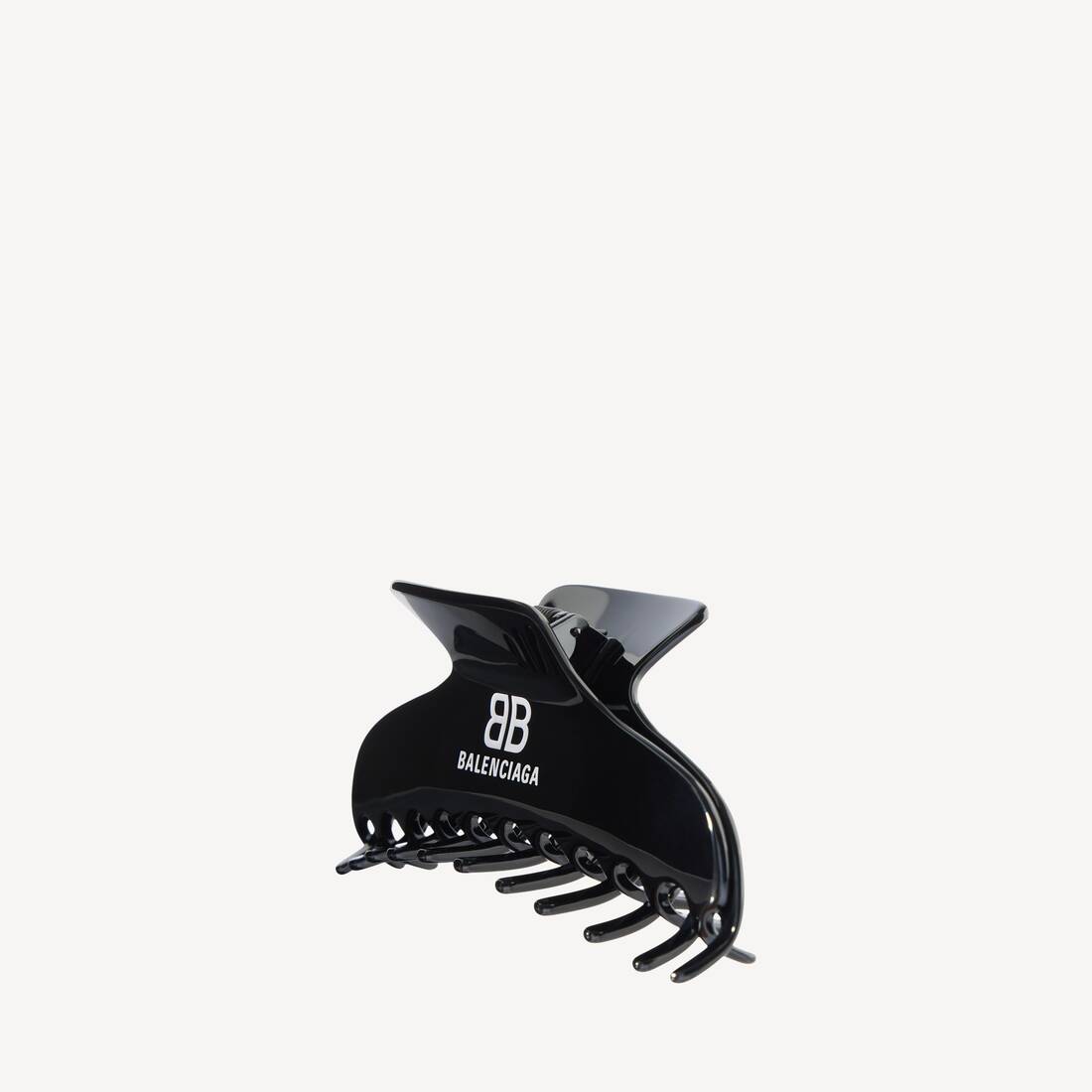 Women's Holli Hair Grip in Black/white | Balenciaga Taiwan Region EN - Image 2