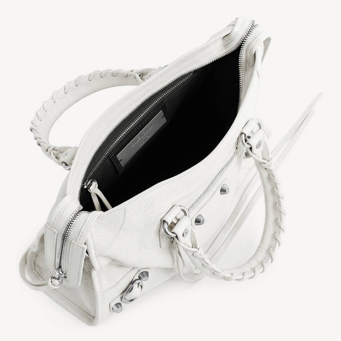 Le City Bag Small in Optic White | Balenciaga Canada EN - Image 5