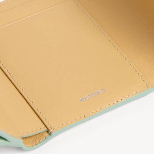 envelope bifold wallet with flap
