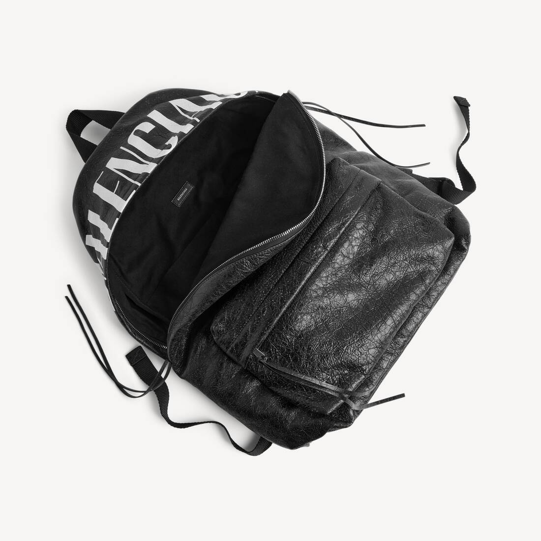 Men's Editor Backpack in Black/white | Balenciaga United Kingdom EN - Image 4