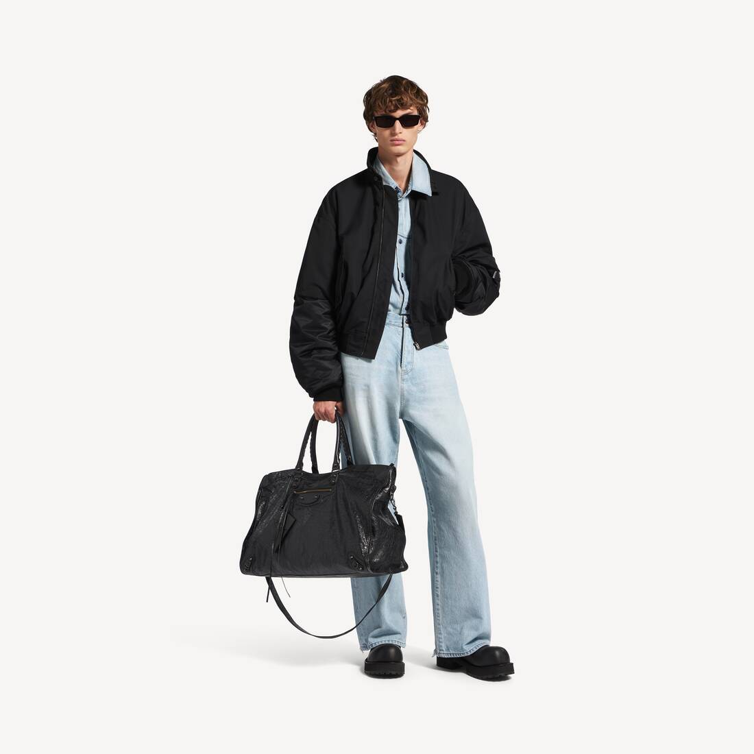 Sac De Voyage Le City pour Homme en Noir | Balenciaga Luxembourg FR - Image 7