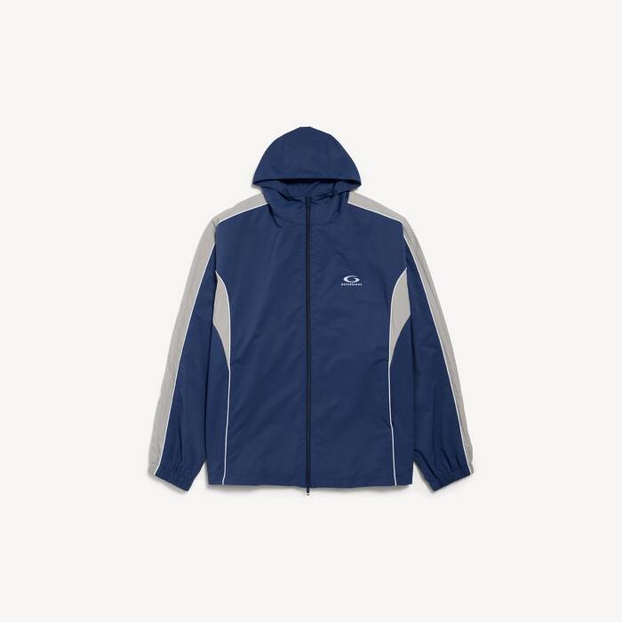 Hombre's Chaqueta De Ch&aacute;ndal in Azul Marino - Hombre | Balenciaga Espa&ntilde;a ES - Image 2