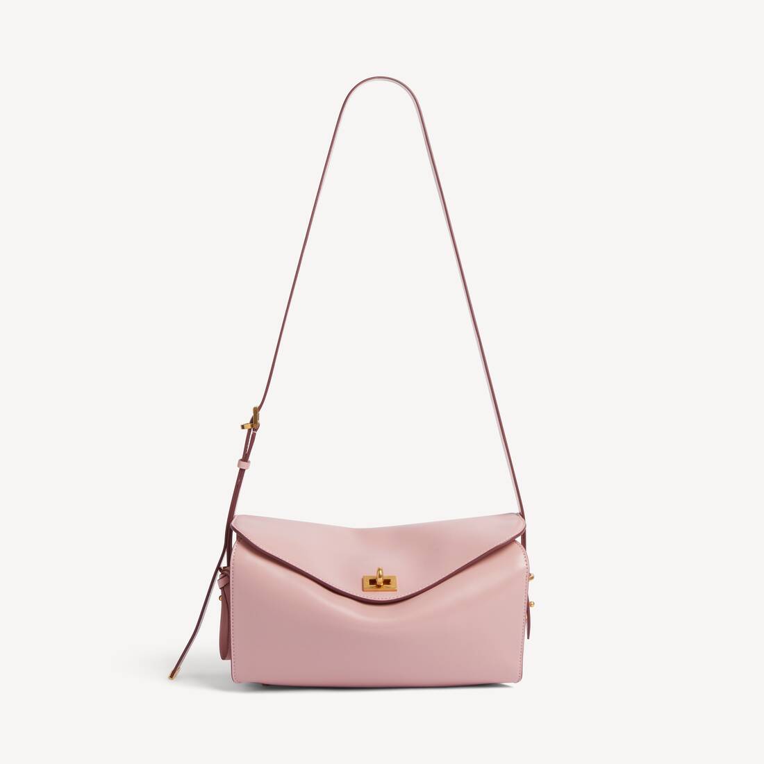 Le 7 Shoulder Bag Medium in Rose Quartz