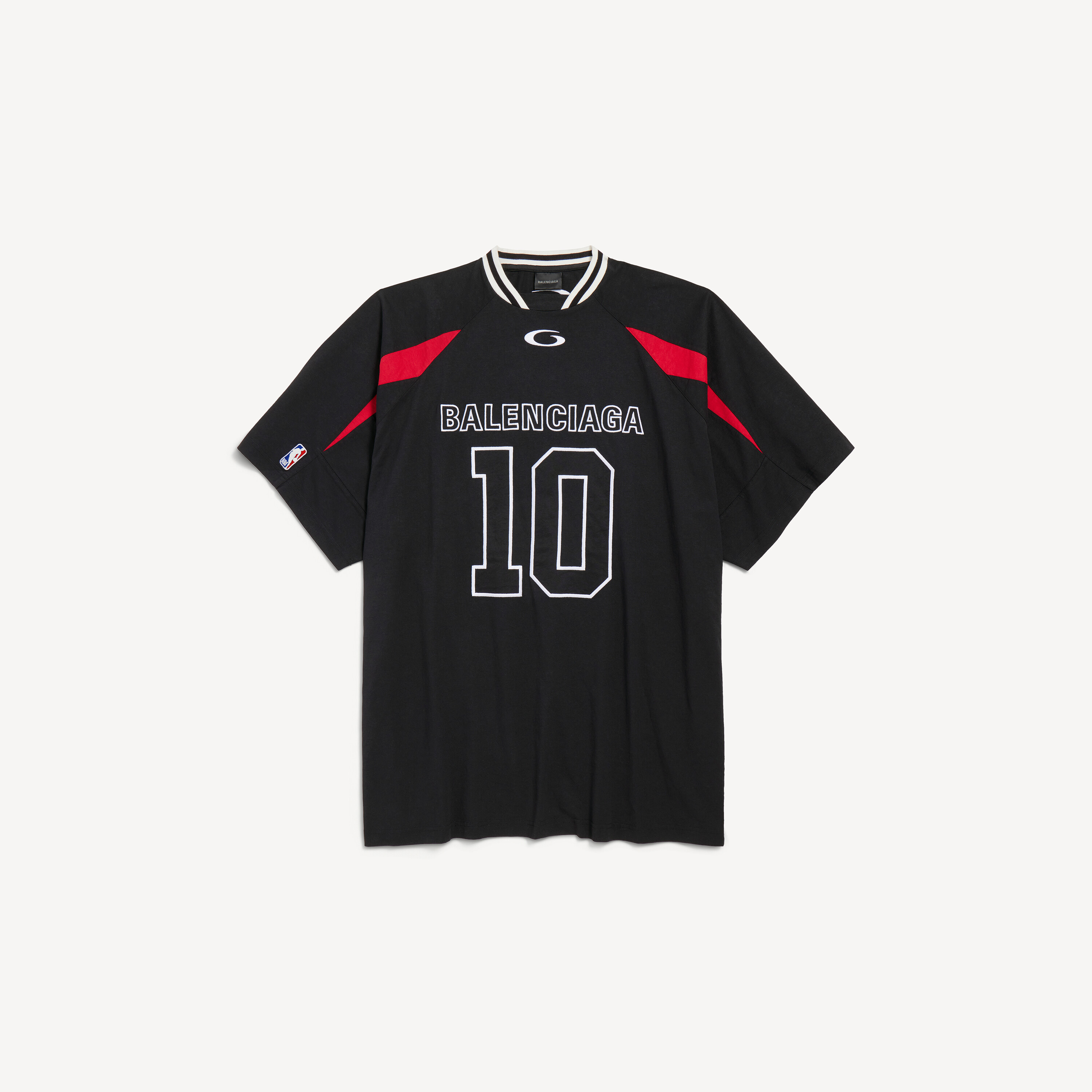 Men's Balenciaga | Nba Collaboration Oversized T-shirt in Black