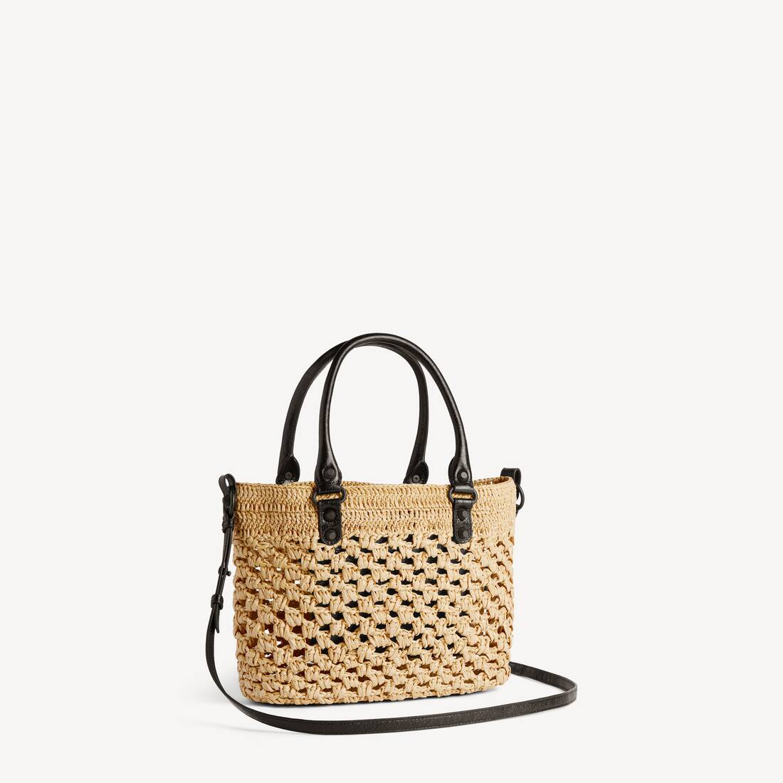 Women's Le City Basket Small in Natural/black | Balenciaga Greece EN - Image 3