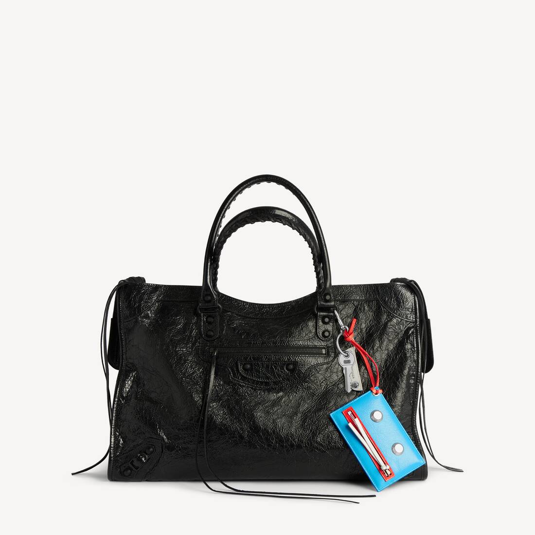 Men's Le City Robot Keychain/charm in Blue/red | Balenciaga Denmark EN - Image 3