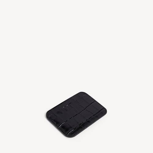 cash card holder crocodile embossed