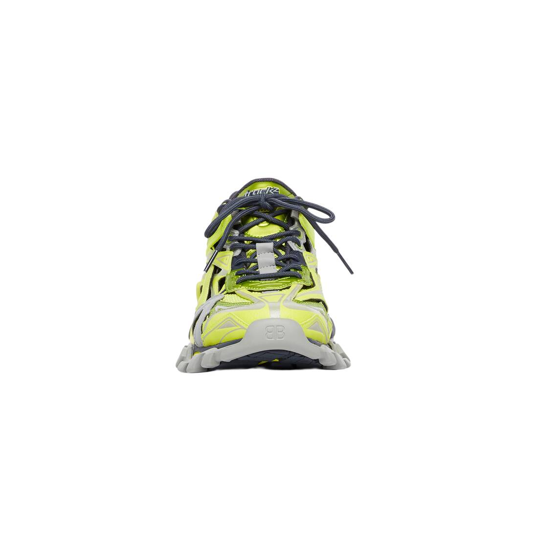 Women's Track.2 Sneaker in Acid Green/grey/dark Grey | Balenciaga United Kingdom EN - Image 3