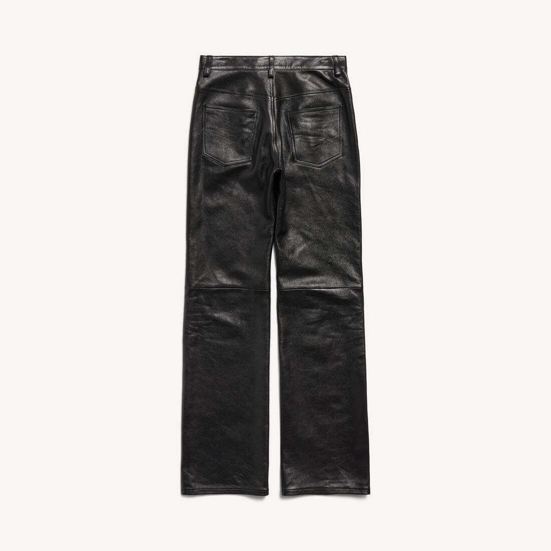 Pantaloni A Gamba Dritta da Donna in Nero | Balenciaga Italia IT - Image 2