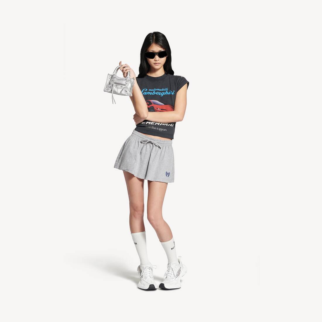 シルバー の ウィメンズ Le City バッグ Nano | Balenciaga 日本 JA - Image 9