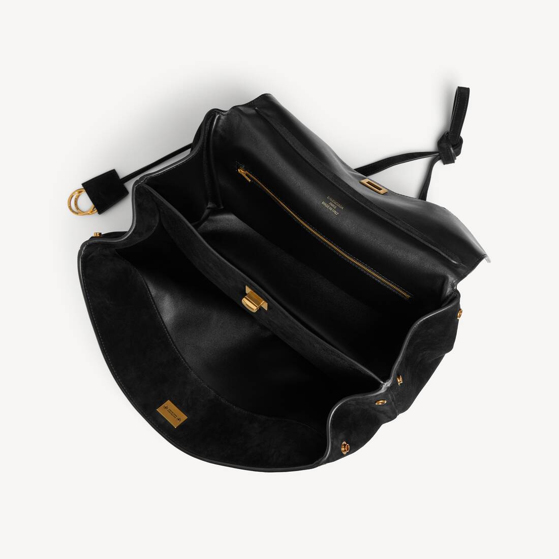 Sac &Agrave; Main Rodeo Moyen pour Femme en Noir | Balenciaga Belgique FR - Image 5