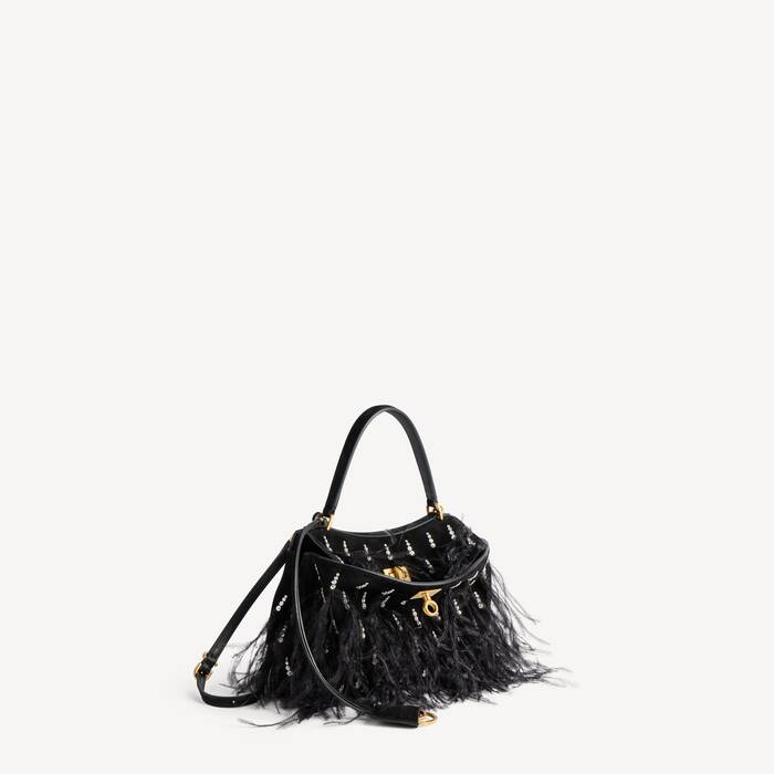 Borsa A Mano Rodeo Mini da Donna in Nero - Donna | Balenciaga Italia IT - Image 2