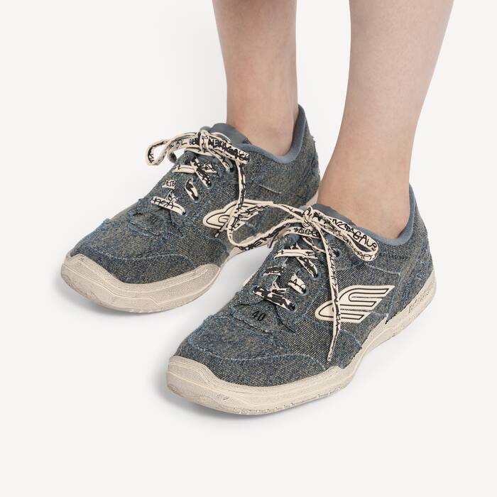 ブルー/オフホワイト の ウィメンズ Hamptons Denim スニーカー - ウィメンズ | Balenciaga 日本 JA - Image 3