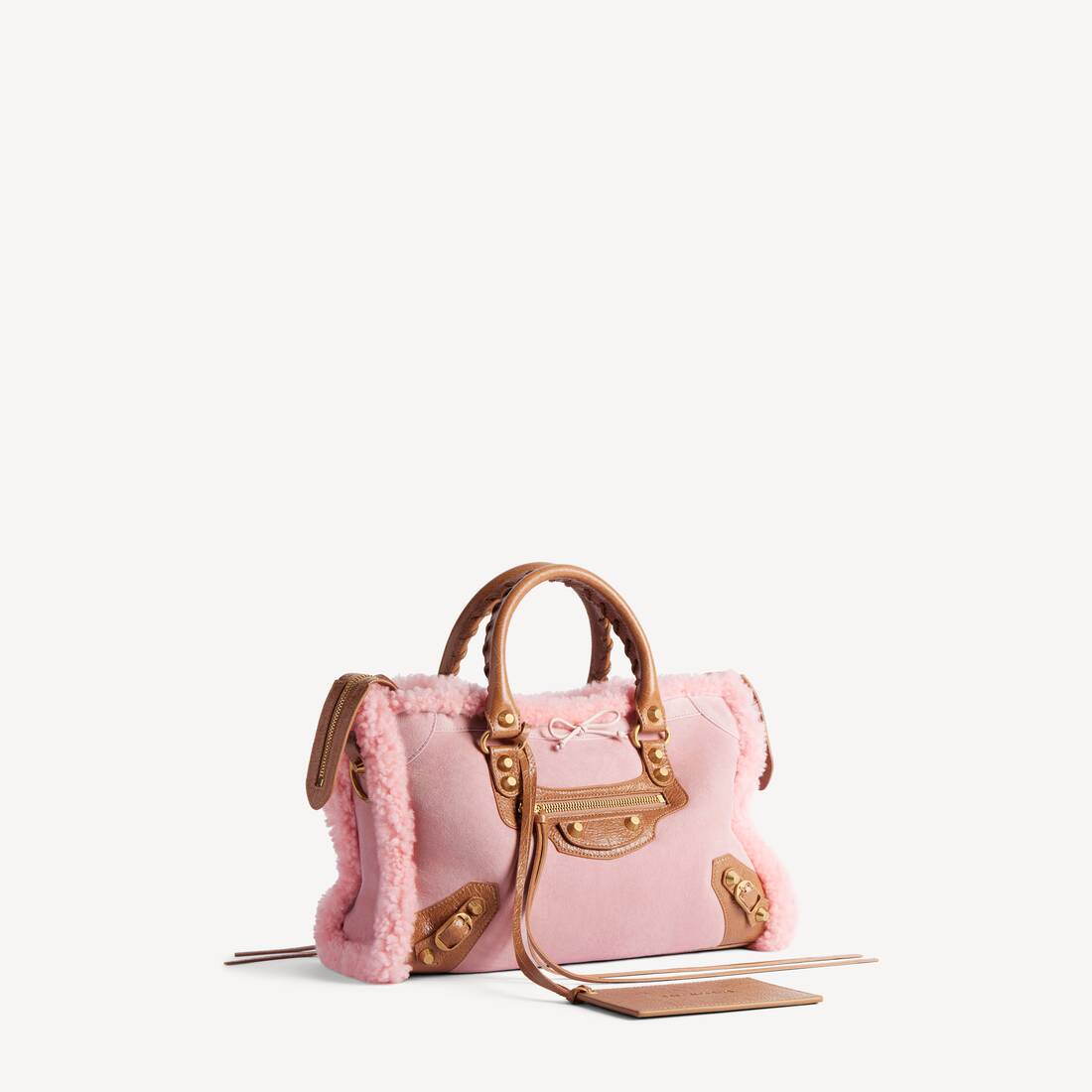 Women's Le City Bag Small in Light Bubble Gum | Balenciaga Austria EN - Image 2