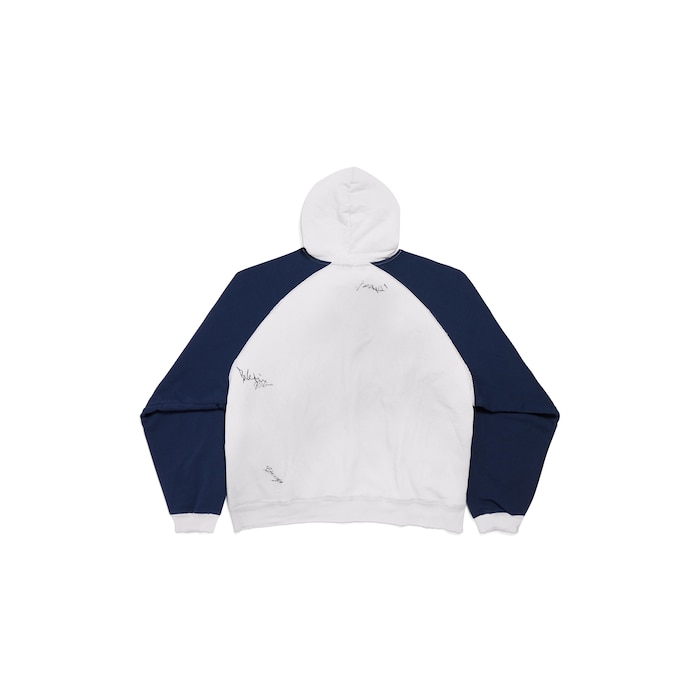 banana ラグラン オーバーサイズ ジップアップ hoodie