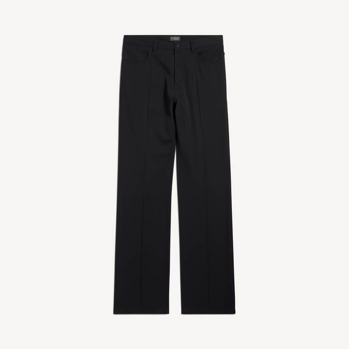 Straight Fit Tailored Hose f&uuml;r Herren in Schwarz - Herren | Balenciaga Deutschland DE - Image 1