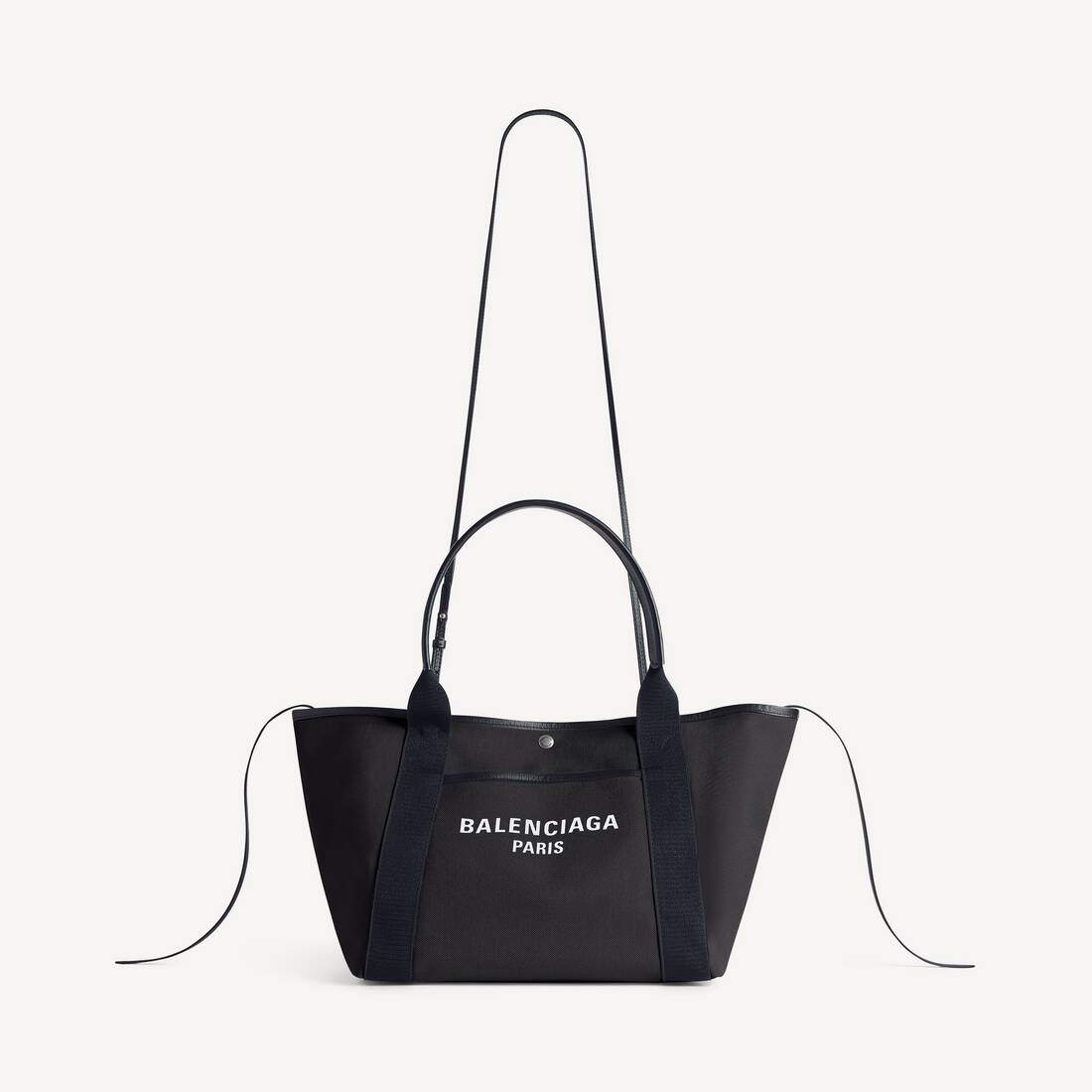 Women's Biarritz Tote Bag Medium in Black | Balenciaga Japan EN - Image 4