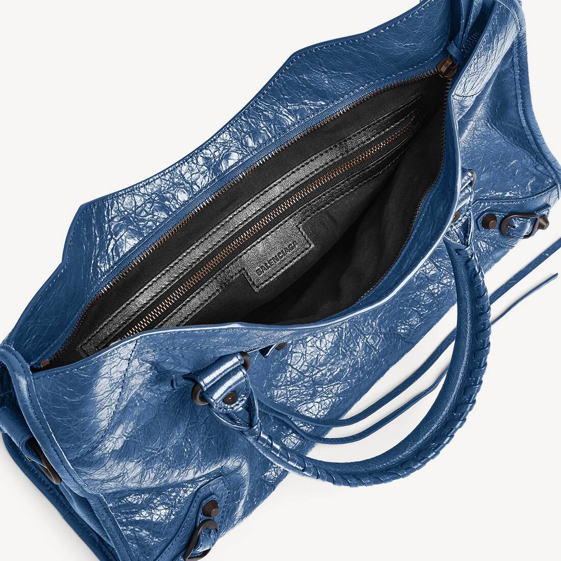 Women's Le City Bag Medium in Mineral Blue | Balenciaga Finland EN - Image 5
