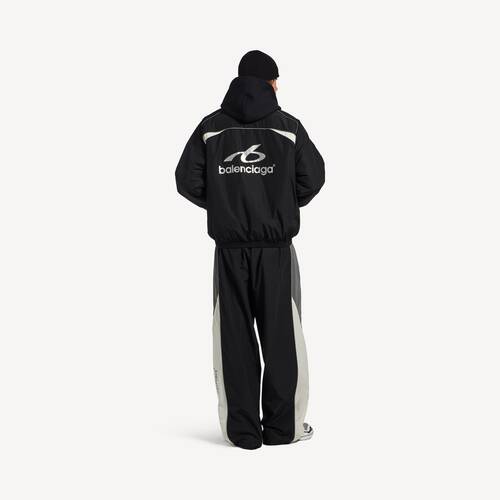 bodies hybrid zip-up outerwear hoodie